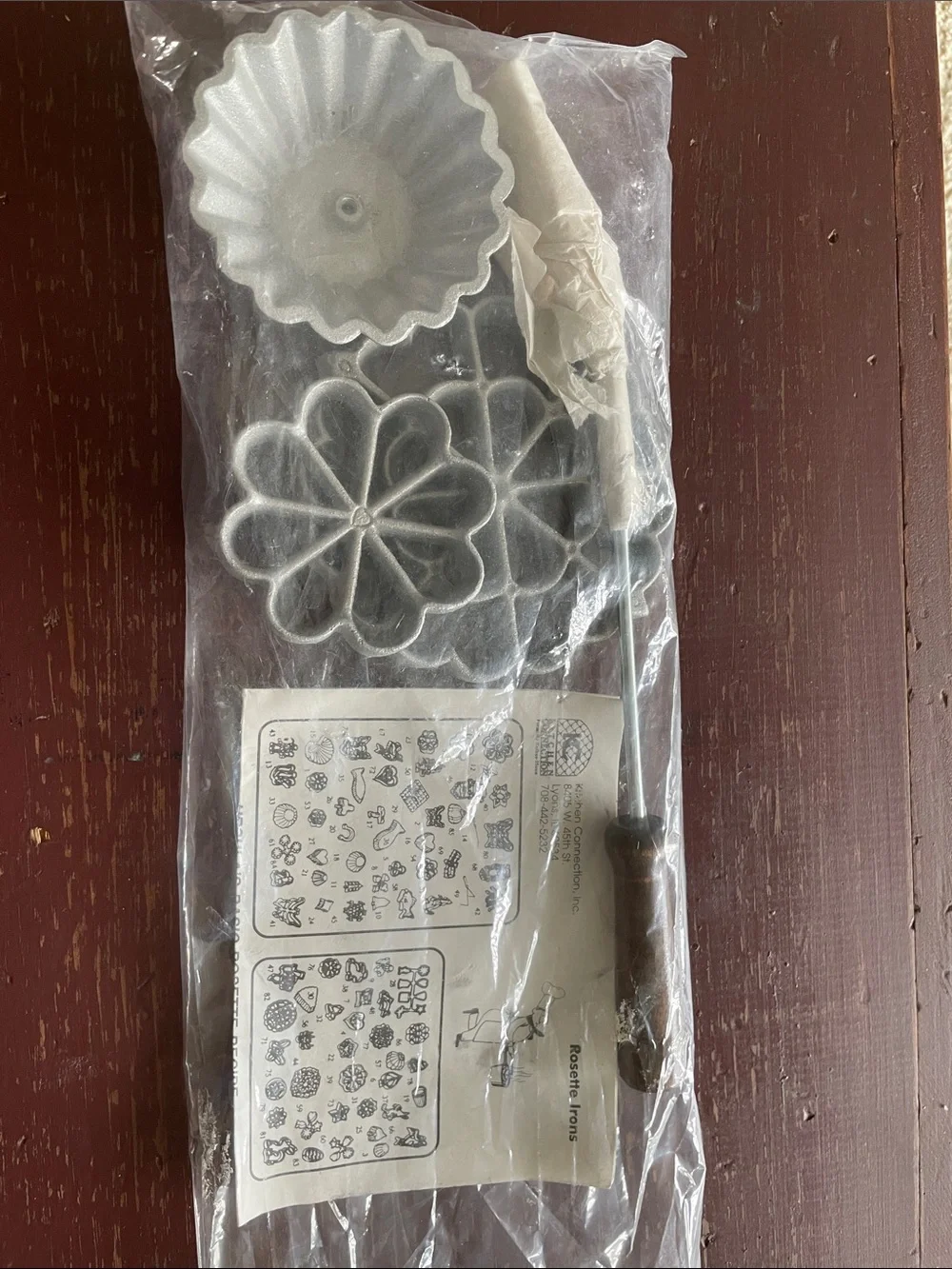 Rosette cookie Iron
